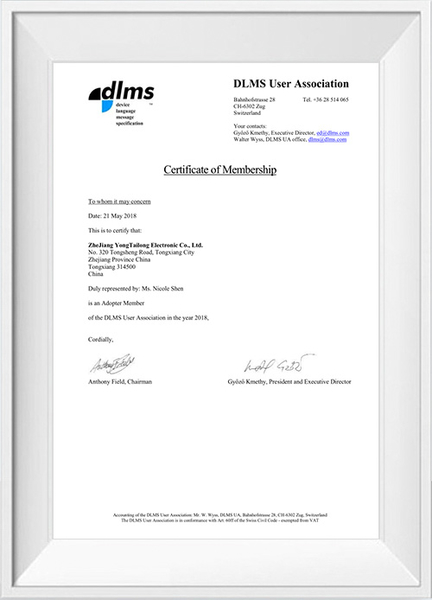 DLMS User Association Membership