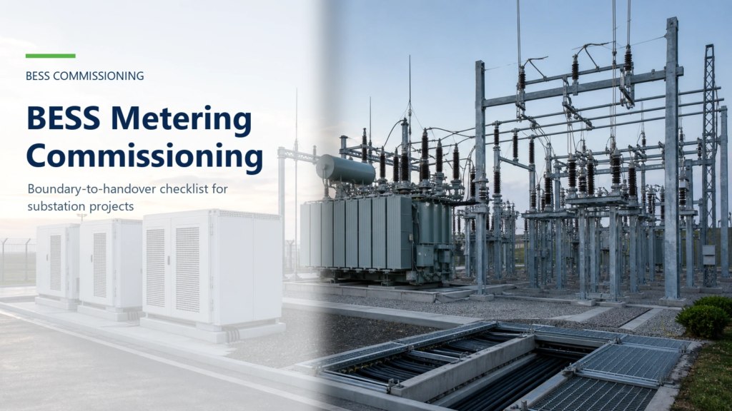 BESS Metering Commissioning: A Boundary-to-Handover Checklist for Substation Projects