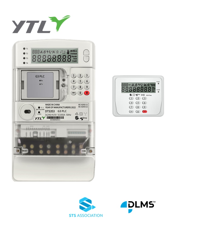 YTL Prepaid Meter MAX 100A Split Type Active And Reactive Energy Meter