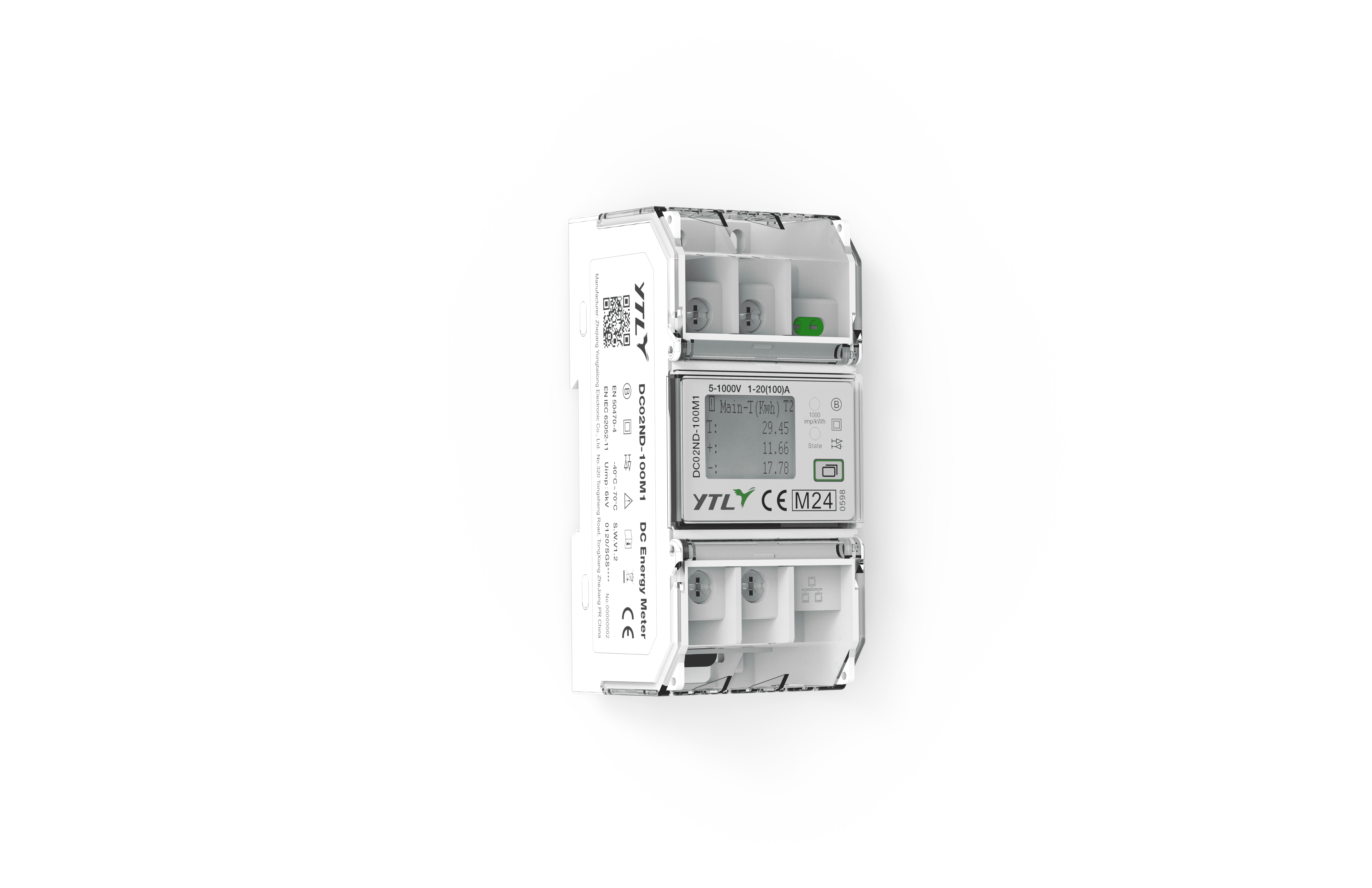 YTL DC02ND-100M(1) direct DC energy meters