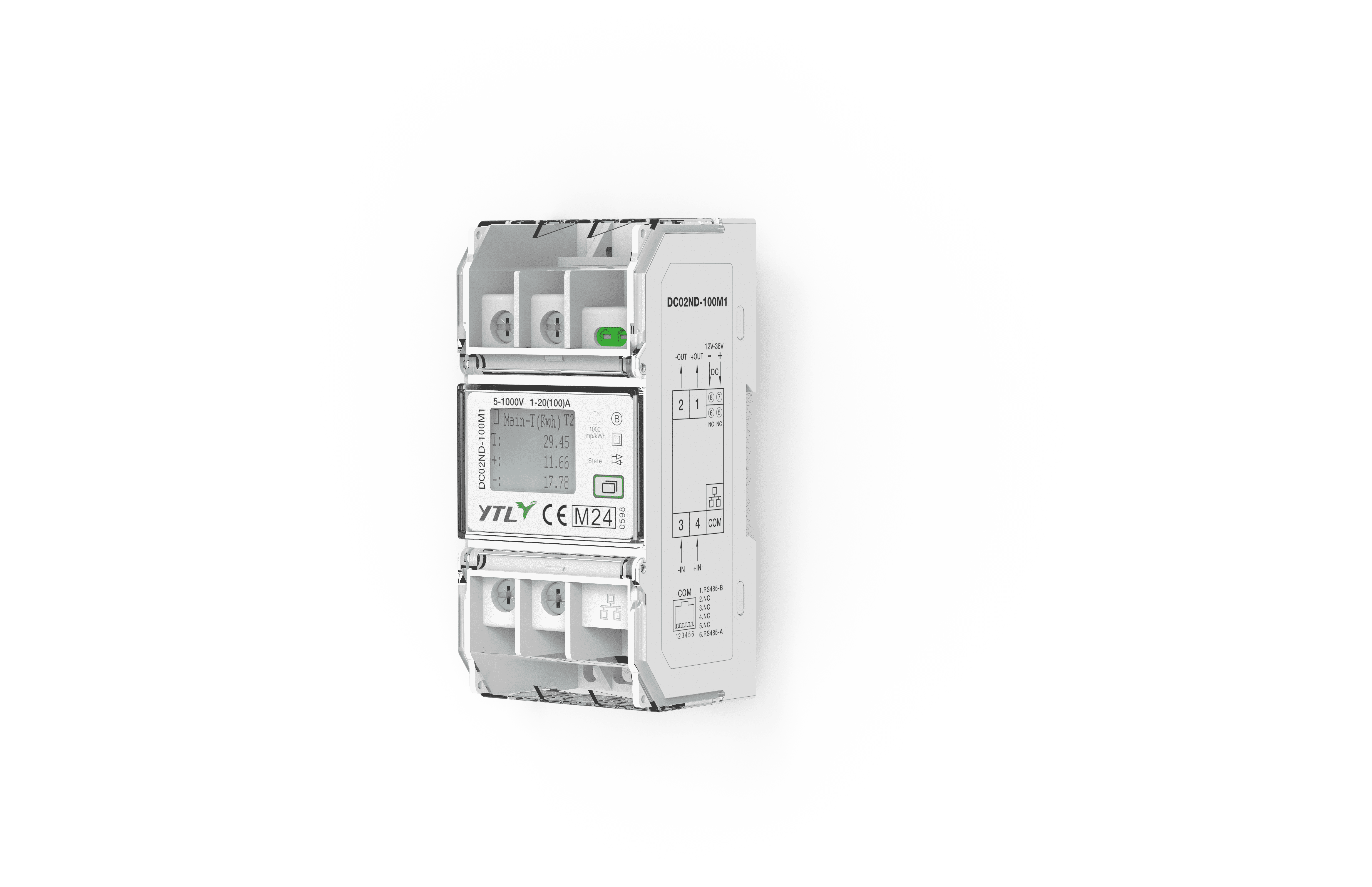 YTL DC02ND-100M(1) direct DC energy meters