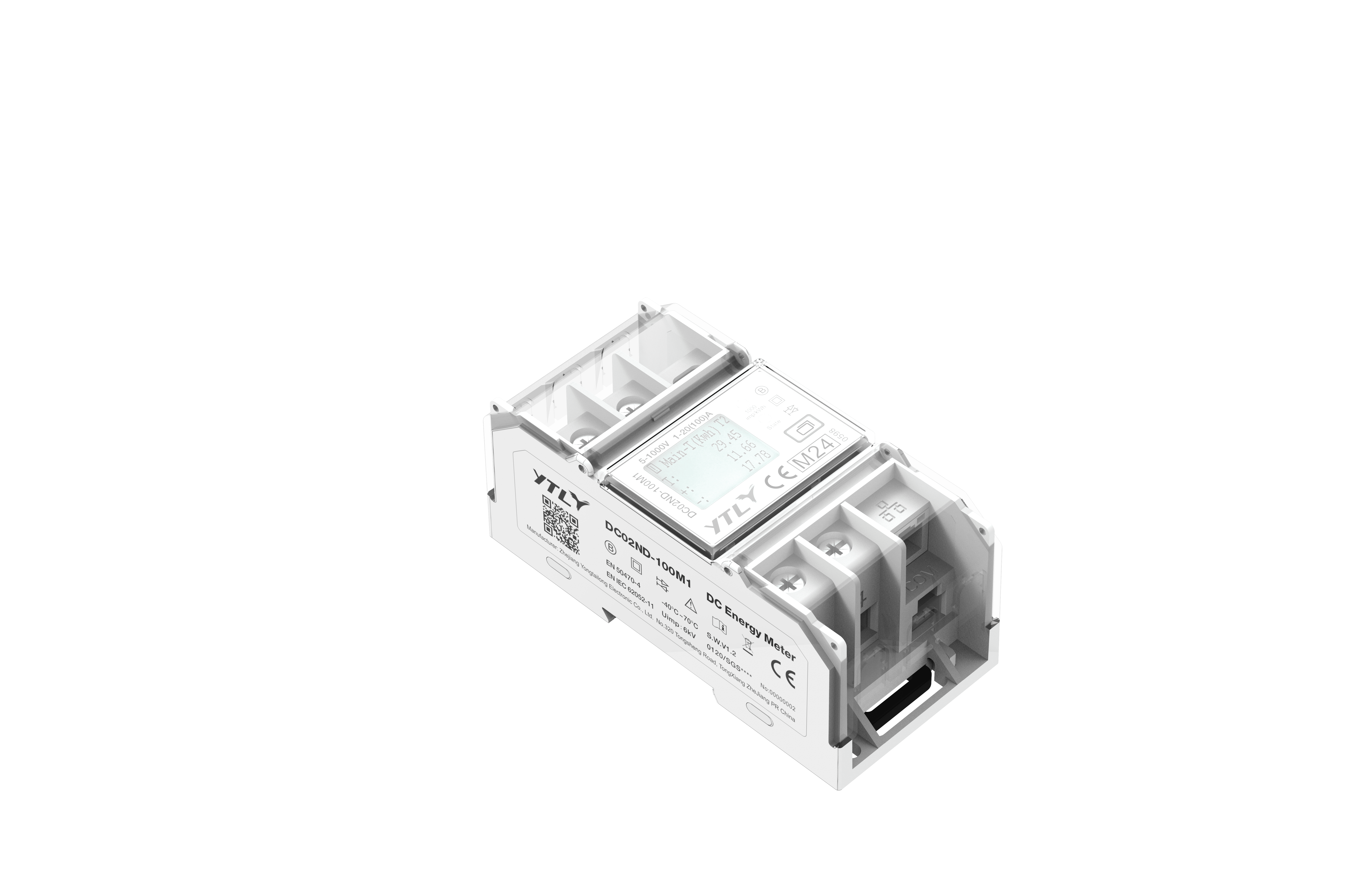 YTL DC02ND-100M(1) direct DC energy meters