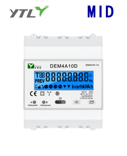 YTL DEM4A Three Phase Meter Mbus Sub Meter YTL DEM4A Three Phase Meter Mbus Sub Meter
