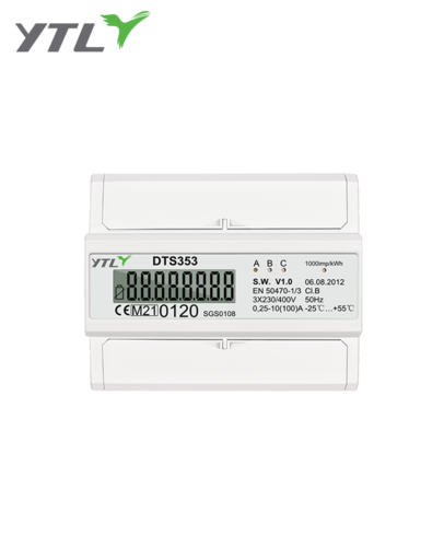 YTL DTS353 DIN Rail Three Phase Power Meter Company MID YTL DTS353 DIN Rail Three Phase Power Meter Company MID